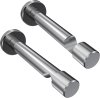 Innenlauf Gardinenstange Aluminium / Metall 20 mm Ø PRESTIGE - Tanara Weiß / Chrom 100 cm