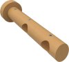Gardinenstange Holz 20 mm Ø 2-läufig TALENA - Feta Buche lackiert 100 cm