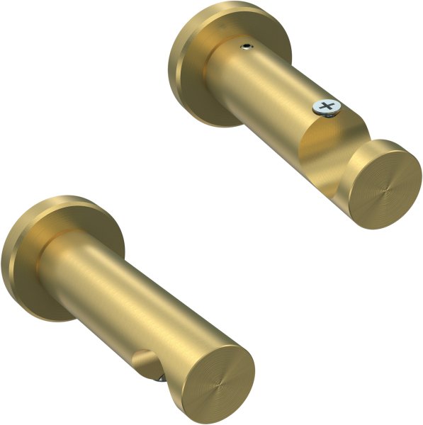 Gardinenstange Messing-Optik 20 mm Ø PLATON - Verano