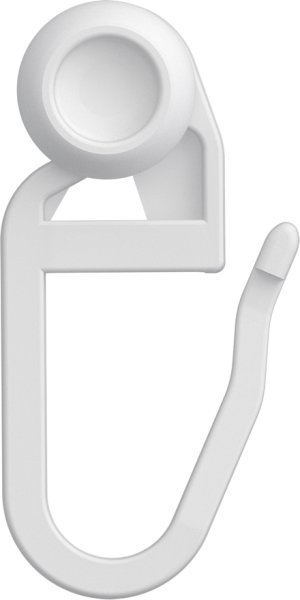 Innenlaufrollen mit Faltenhaken Kunststoff für Gardinenschienen CONCEPT (100 Stück)