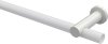 Träger Platon Weiß 1-läufig 7,5 cm für Gardinenstangen 20 mm Ø 