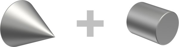 Ausziehbare Gardinenstange Metall / Kunststoff 16/13 mm 2-läufig Ø HERA - Cone Schwarz / Silbergrau