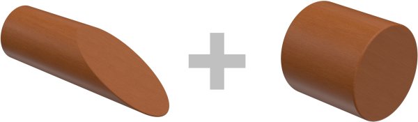 Gardinenstange Edelstahl / Holz Kirschbaum lackiert 16 mm Ø 2-läufig ADRIAN - Franca