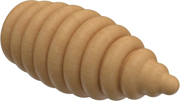 Gardinenstange Edelstahl / Holz Buche lackiert 16 mm Ø ADRIAN - Asta