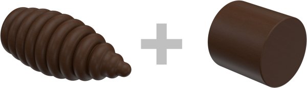 Gardinenstange Edelstahl / Holz Nussbaum lackiert 16 mm Ø 2-läufig ADRIAN - Asta