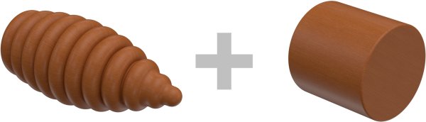 Gardinenstange Edelstahl / Holz Kirschbaum lackiert 16 mm Ø 2-läufig ADRIAN - Asta