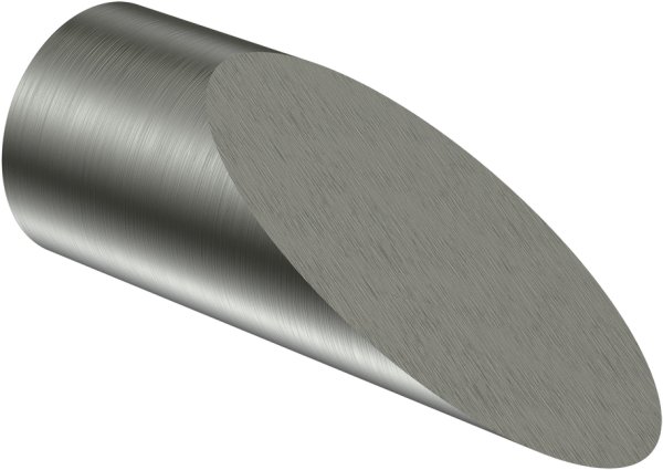 Gardinenstange Edelstahl-Optik 16 mm Ø SINUX - Santoni