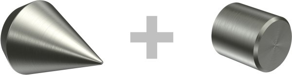 Gardinenstange Edelstahl 16 mm Ø 2-läufig MEDIUM - Castello