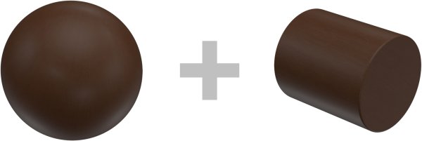 Innenlauf Gardinenstange Aluminium / Holz 20 mm Ø 2-läufig TALENT - Luina Edelstahl-Optik / Nussbaum lackiert