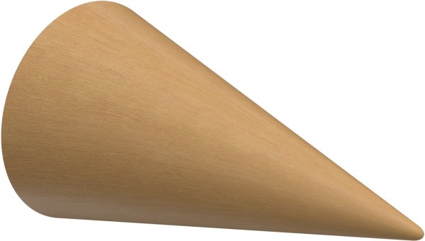 Gardinenstange Holz 20 mm Ø TALENA - Siveo Buche lackiert