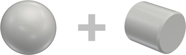 Innenlauf Gardinenstange Aluminium / Metall 20 mm Ø 2-läufig PRESTIGE - Luino Edelstahl-Optik / Weiß