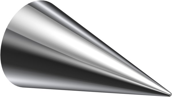 Gardinenstange Metall 20 mm Ø PRESTIGE - Savio Edelstahl-Optik / Chrom