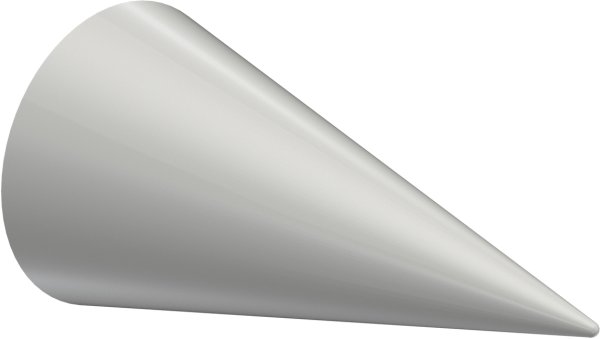 Gardinenstange Metall 20 mm Ø PRESTIGE - Savio Messing-Optik / Weiß