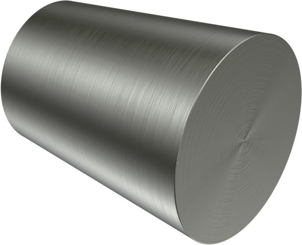 Innenlauf Gardinenstange Edelstahl-Optik 20 mm Ø PRESTIGE - Sitra