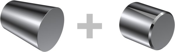 Innenlauf Gardinenstange Aluminium / Metall 20 mm Ø 2-läufig PRESTIGE - Sitra Edelstahl-Optik / Chrom