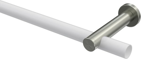 Träger Perfecta Edelstahl 1-läufig 9 cm für Gardinenstangen 20 mm Ø