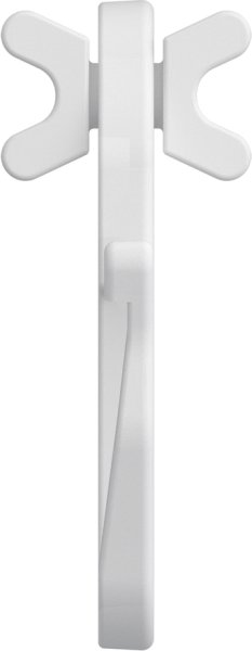 Faltengleiter / X-Gleiter mit Faltenhaken Kunststoff für Gardinenschienen / Innenlaufstangen (100 Stück)