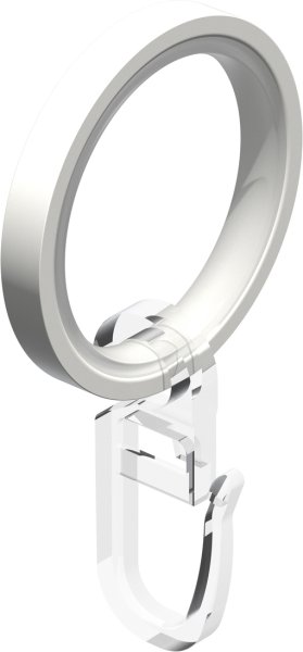 Gardinenstange Metall 20 mm Ø PRESTIGE - Elanto Weiß