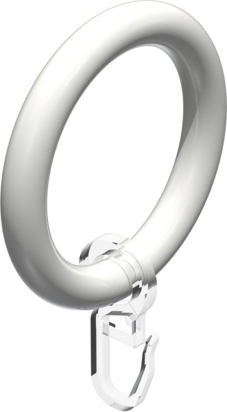 Gardinenstange Metall / Kunststoff 28 mm Ø CLASSIC - Rondo Weiß