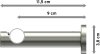 Gardinenstange Edelstahl 20 mm Ø PERFECTA - Nevia 100 cm