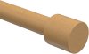 Endstücke Pin (Kappe) Buche lackiert für Gardinenstangen 16 mm Ø (2 Stück) 