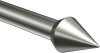 Endstücke Castello (Doppelkegel) Edelstahl für Gardinenstangen 16 mm Ø (2 Stück) 