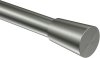 Endstücke Carelli (Konus) Edelstahl-Optik für Gardinenstangen 16 mm Ø (2 Stück) 