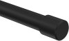 Endstücke Lucan (Kappe) Schwarz für Gardinenstangen 16 mm Ø (2 Stück) 