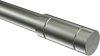Endstücke Elias (Rillenzylinder) Edelstahl für Gardinenstangen 20 mm Ø (2 Stück) 