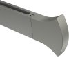 Endstücke Conex (Rundung) Edelstahl-Optik für Innenlaufstangen 14x35 mm (2 Stück) 