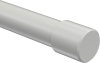 Endstücke Santo (Kappe) Weiß für Gardinenstangen 20 mm Ø (2 Stück) 