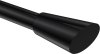 Endstücke Bento (Konus / Schräge) Schwarz für Gardinenstangen 20 mm Ø (2 Stück) 