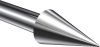 Endstücke Savio (Kegel) Chrom für Gardinenstangen 20 mm Ø (2 Stück) 