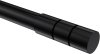 Endstücke Elanto (Rillenzylinder) Schwarz für Gardinenstangen 20 mm Ø (2 Stück) 