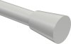 Endstücke Sitra (Konus) Weiß für Gardinenstangen 20 mm Ø (2 Stück) 