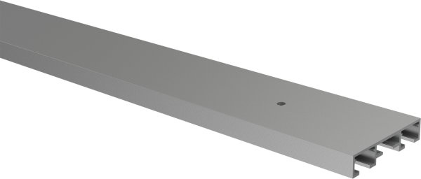 Gardinenschiene Aluminium 2-läufig PRIMAX Silbergrau