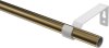 Gardinenstange Metall 16 mm Ø OLYMP - Lucan Messing Antik (ohne Ringe) 100 cm