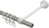 Gardinenstange Metall 16 mm Ø PRIMUS - Matteo Chrom matt 100 cm
