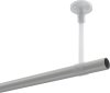 Gardinenstange Metall 20 mm Ø SONETTE - Santo Weiß (ohne Ringe) 320 cm (2 x 160 cm)
