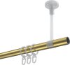 Gardinenstange Messing-Optik 20 mm Ø SONETTE - Mavell 100 cm