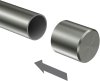 Endstücke Santo (Kappe) Edelstahl für Gardinenstangen 20 mm Ø (2 Stück) 