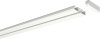 Gardinenschiene Aluminium 1- / 2-läufig SLIMLINE Weiß 180 cm