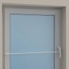 Klemmstange Metall / Kunststoff 12/10 mm Ø Sitefix Weiß ausziehbar 45-75 cm