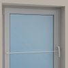 Vitragestangen Metall / Kunststoff Geno Weiß (2 Stück) ausziehbar 30-50 cm