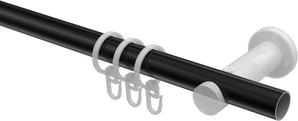 Gardinenstange Metall 20 mm Ø PLATON - Santo Schwarz