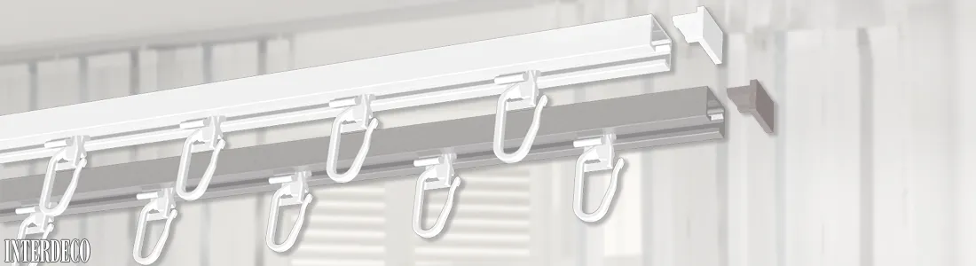 Objekt-Gardinenschienen