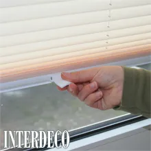 Plissees mit einer Griff-Bedienung sind sehr beliebt.