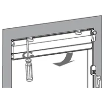 Plissee-Reinigung Schritt 2