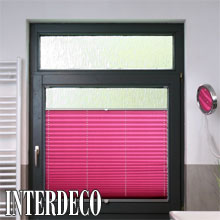 Plissee in Rosa - Romnatik für den Sichtschutz.